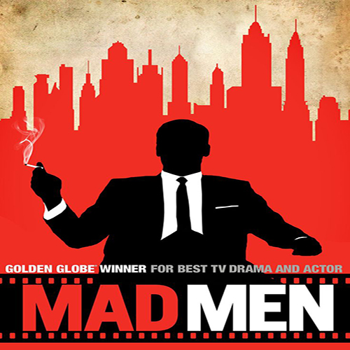 Logo du film mad men pour cocktail